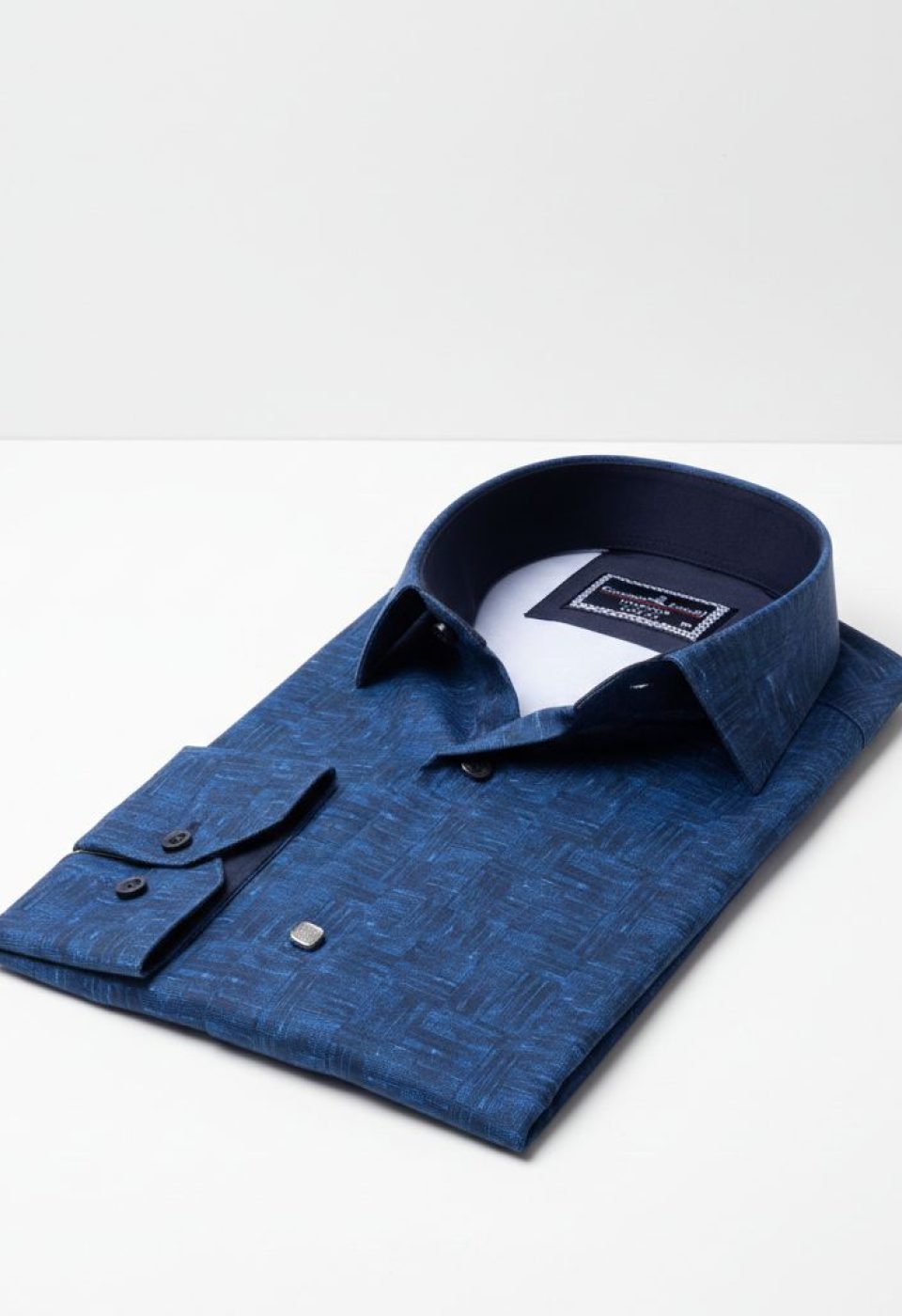 Slim Fit Uzun Kol Desenli Dijital Baskılı Erkek Gömlek 3GMK316040004 - Giovanni Fratelli