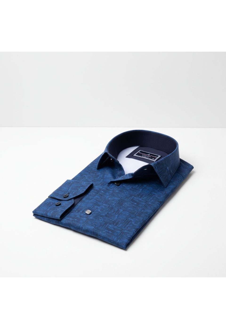 Slim Fit Uzun Kol Desenli Dijital Baskılı Erkek Gömlek 3GMK316040004 - Giovanni Fratelli