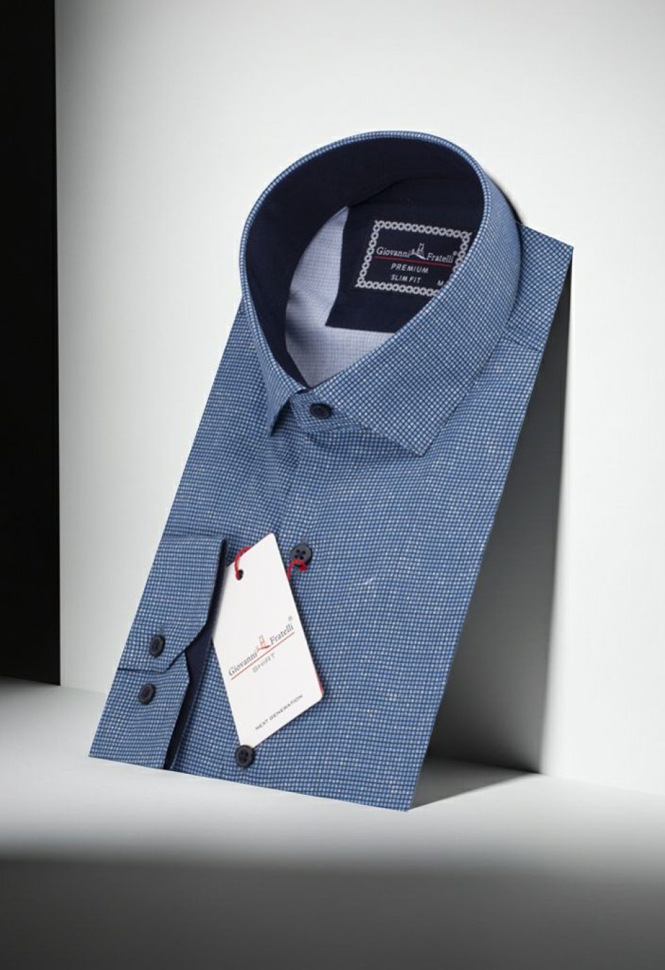 Slim Fit Uzun Kol Desenli Dijital Baskılı Erkek Gömlek 3GMK316042004