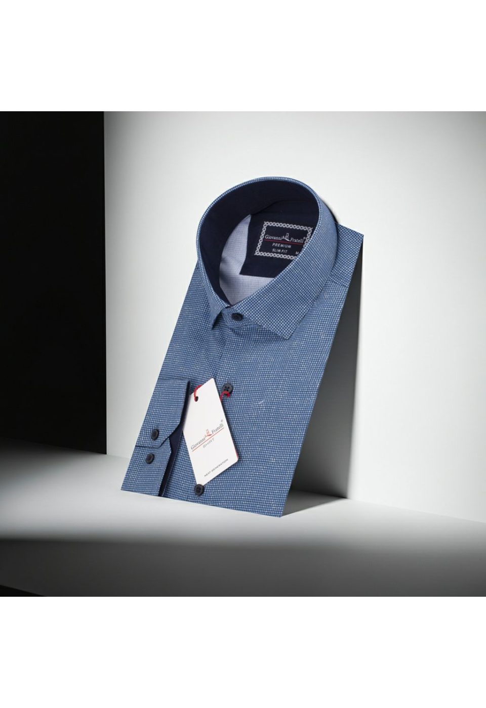 6042 CR DIGITAL 004 Slim Fit Uzun Kol Desenli Dijital Baskılı Erkek Gömlek 3GMK316042004 - Giovanni Fratelli