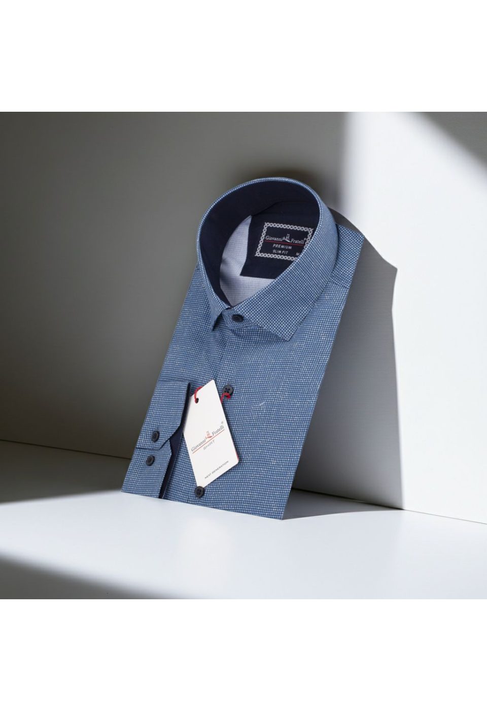 6042 CR DIGITAL 004 Slim Fit Uzun Kol Desenli Dijital Baskılı Erkek Gömlek 3GMK316042004 - Giovanni Fratelli