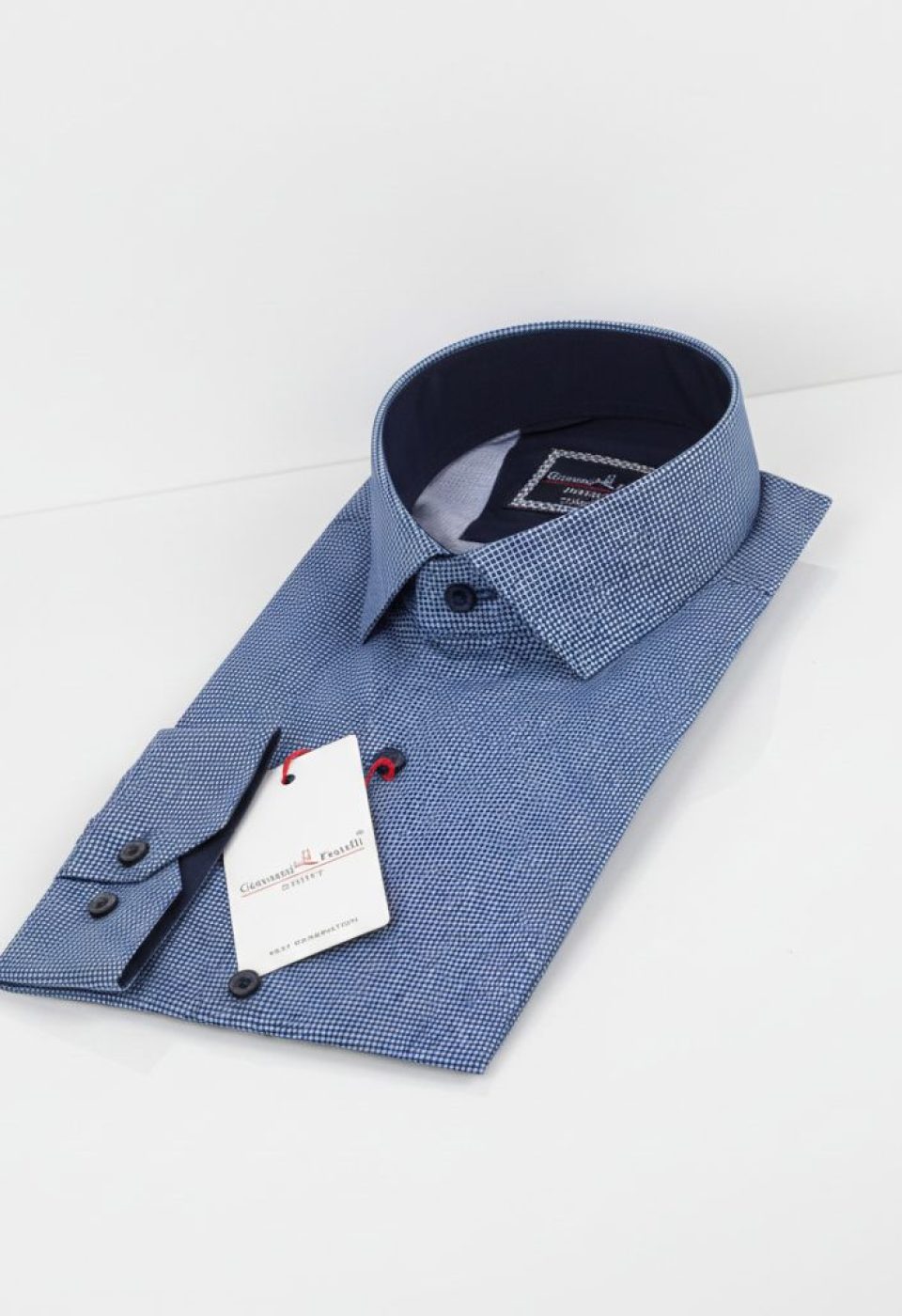 6042 CR DIGITAL 004 Slim Fit Uzun Kol Desenli Dijital Baskılı Erkek Gömlek 3GMK316042004 - Giovanni Fratelli