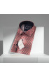 Slim Fit Uzun Kol Desenli Dijital Baskılı Erkek Gömlek 3GMK316046003