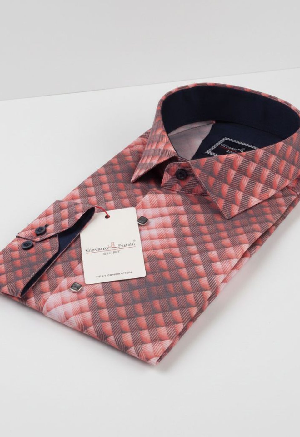 Slim Fit Uzun Kol Desenli Dijital Baskılı Erkek Gömlek 3GMK316046003 Slim Fit Uzun Kol Desenli Dijital Baskılı Erkek Gömlek 3GMK316046003