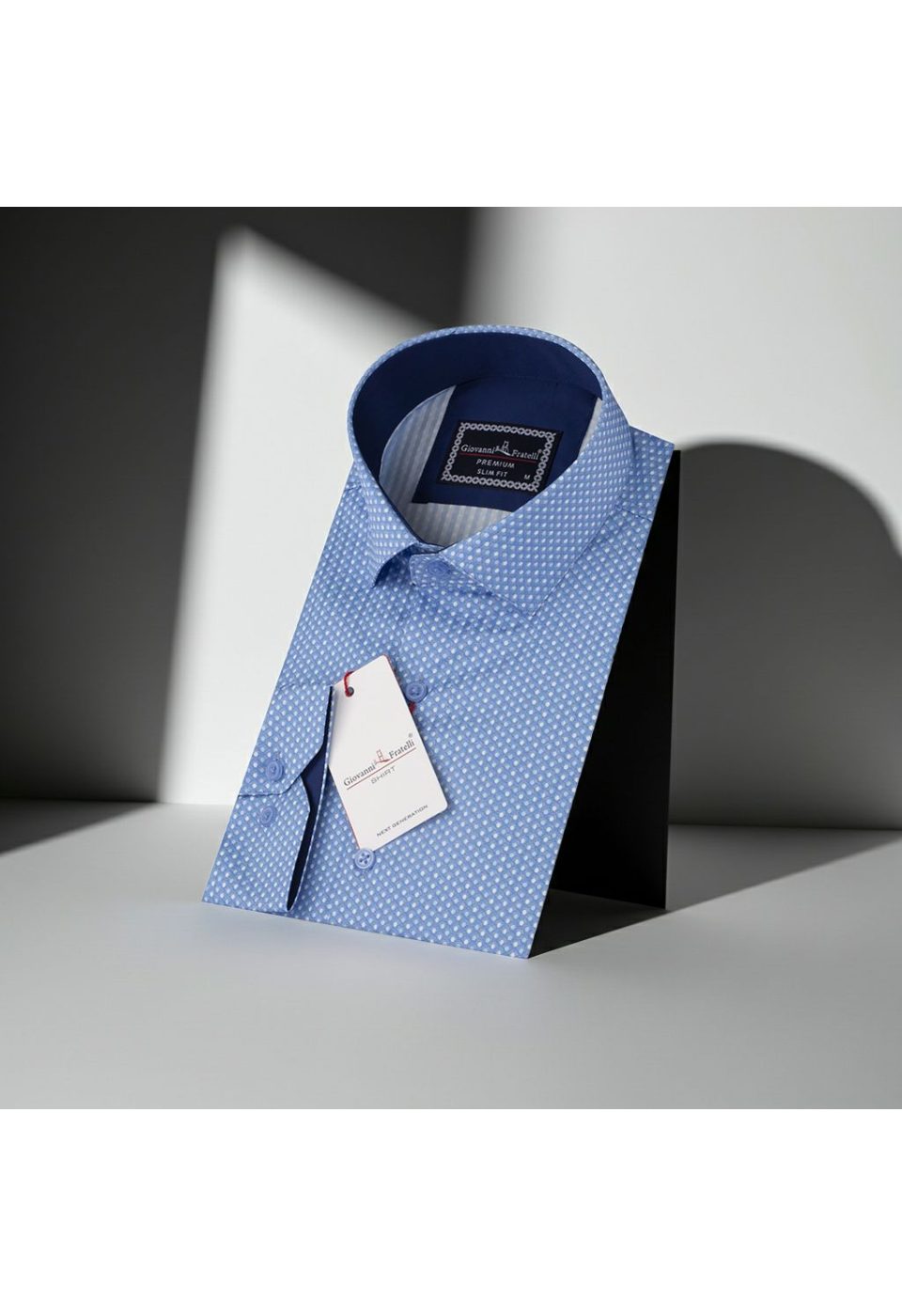 6048 CR DIGITAL FRESH 002 Slim Fit Uzun Kol Desenli Dijital Baskılı Erkek Gömlek 3GMK316048002 - Giovanni Fratelli