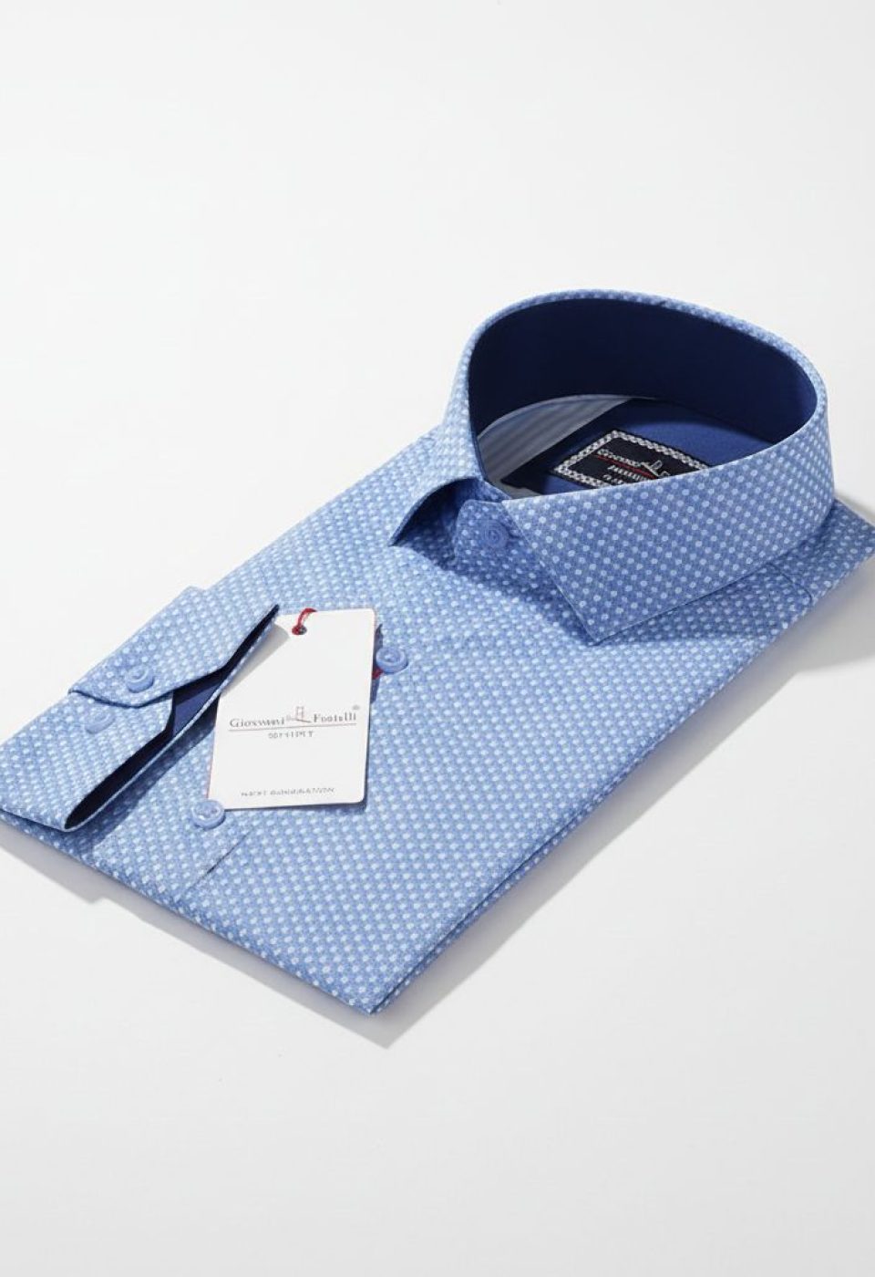 6048 CR DIGITAL FRESH 002 Slim Fit Uzun Kol Desenli Dijital Baskılı Erkek Gömlek 3GMK316048002 - Giovanni Fratelli