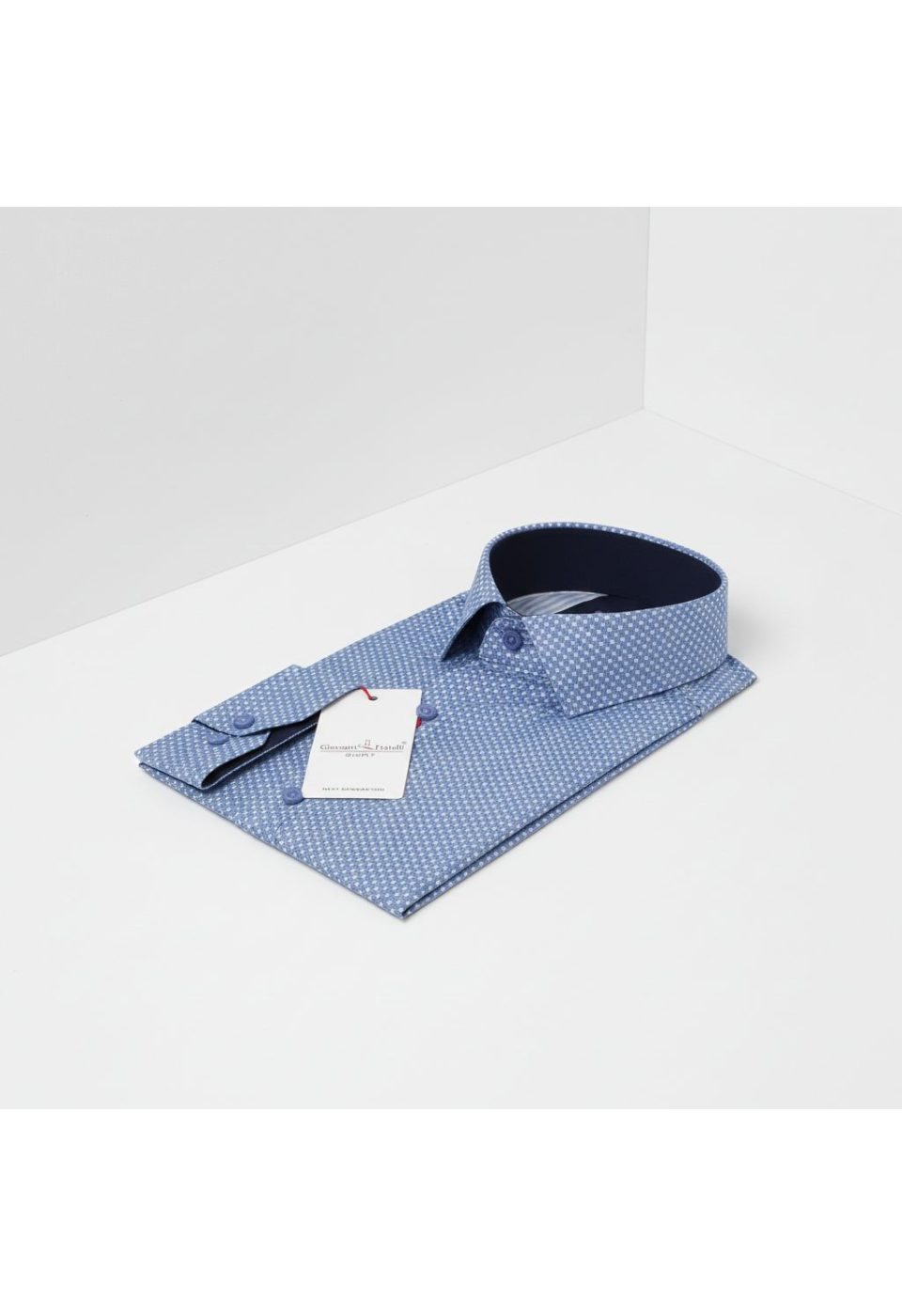 Slim Fit Uzun Kol Desenli Dijital Baskılı Erkek Gömlek 3GMK316048005 - Giovanni Fratelli