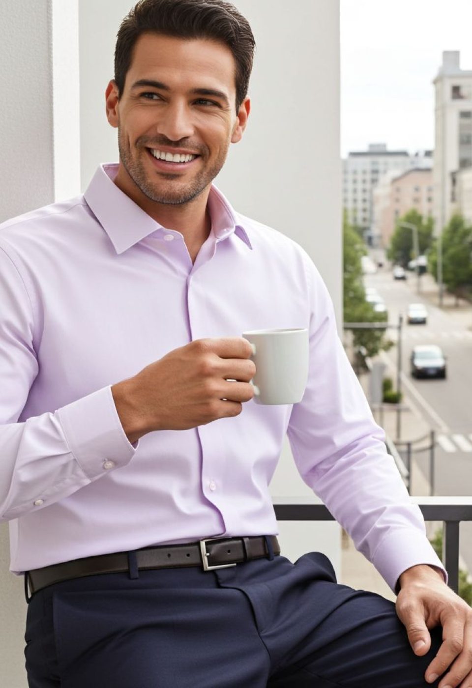 Büyük Beden Slim Fit Uzun Kol Düz Renk Saten Erkek Gömlek 4GMK316051006