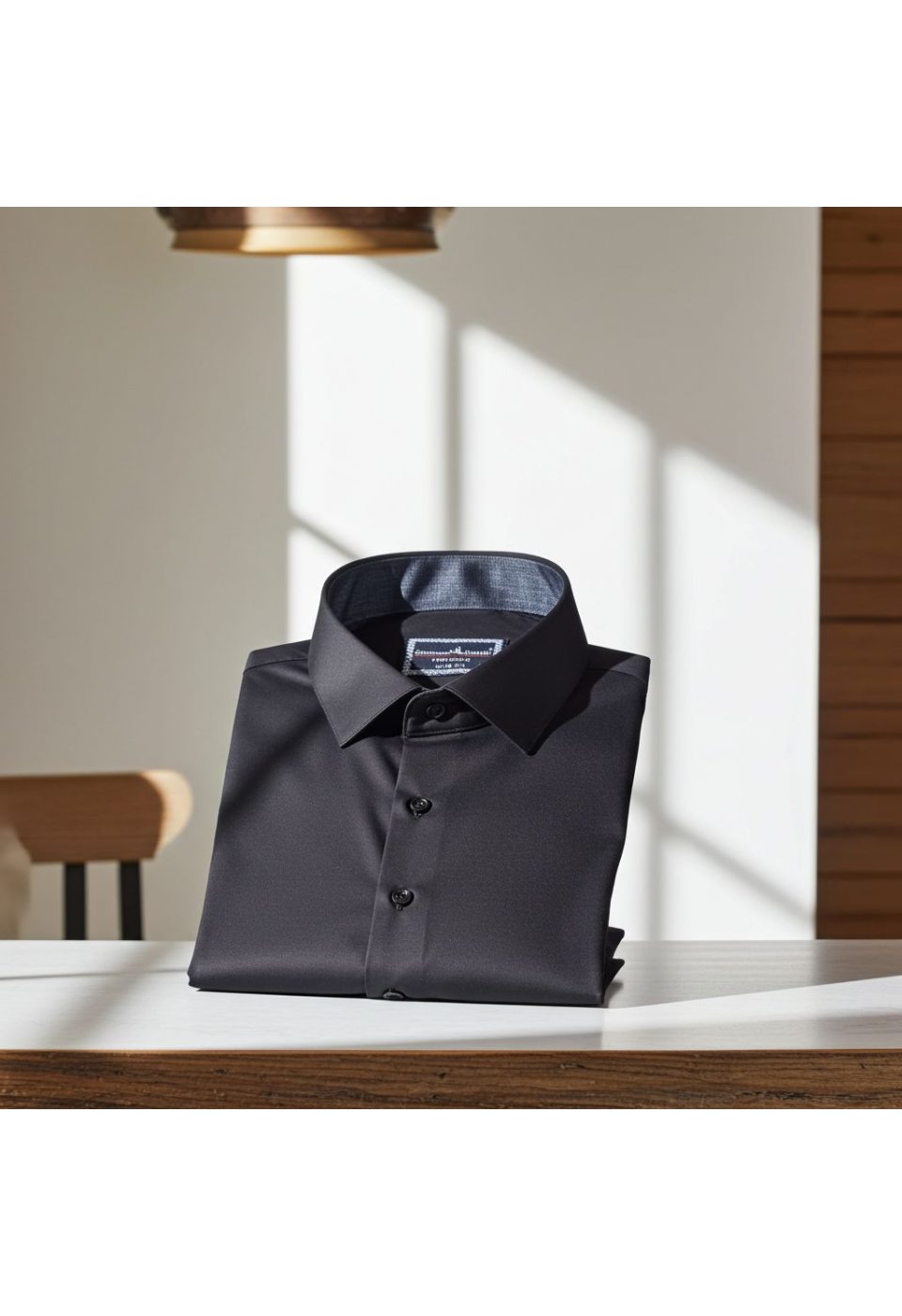 Büyük Beden Slim Fit Uzun Kol Düz Renk Saten Erkek Gömlek 4GMK316051018 - Giovanni Fratelli