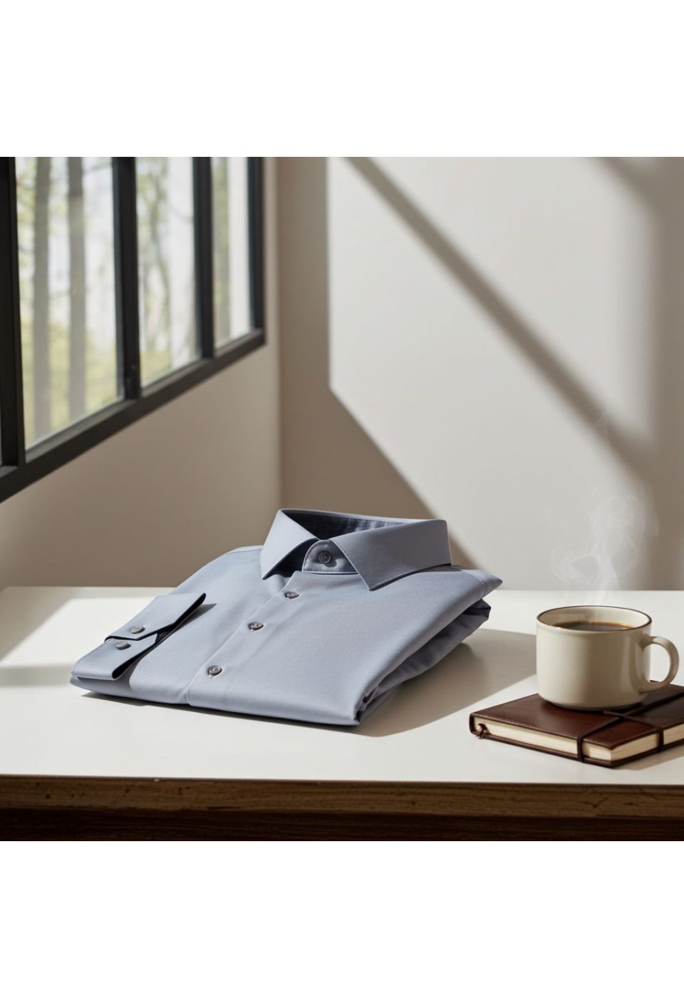 Büyük Beden Slim Fit Uzun Kol Düz Renk Saten Erkek Gömlek 4GMK316051019 - Giovanni Fratelli