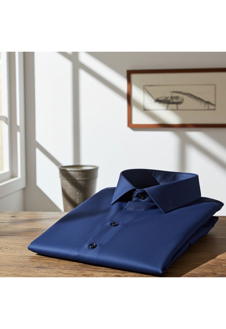 Büyük Beden Slim Fit Uzun Kol Düz Renk Saten Erkek Gömlek 4GMK316051025 - Giovanni Fratelli