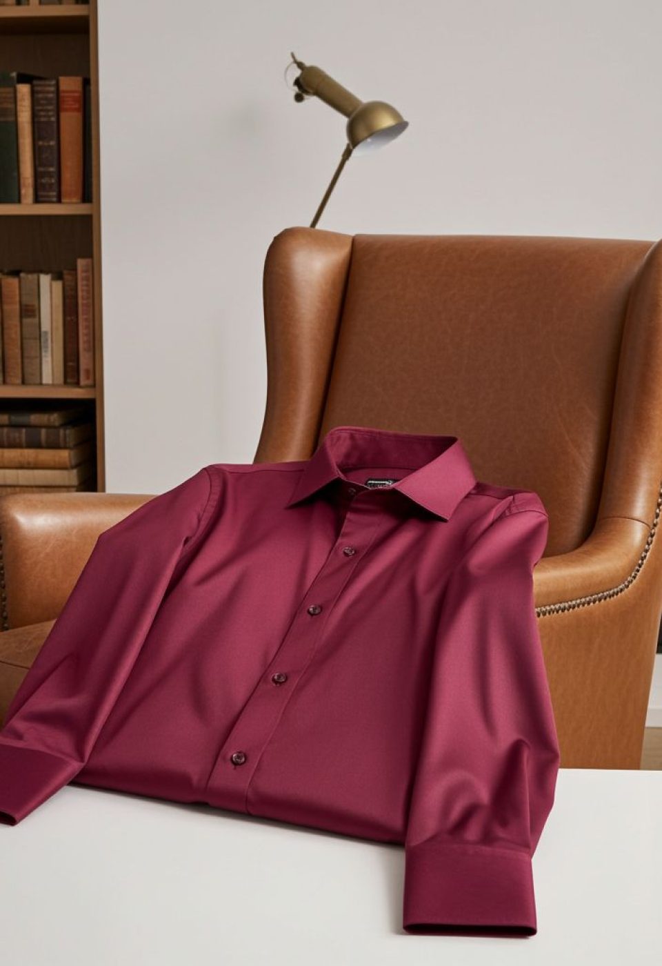 Büyük Beden Slim Fit Uzun Kol Düz Renk Saten Erkek Gömlek 4GMK316051029 - Giovanni Fratelli