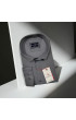 Büyük Beden Slim Fit Uzun Kol Düz Renk Saten Erkek Gömlek 4GMK316051032