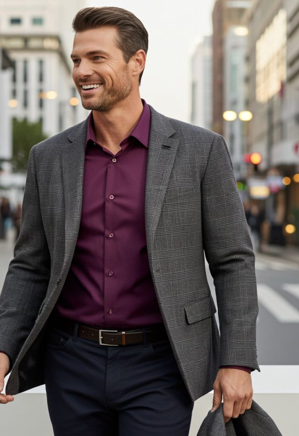 6051 BT CR SATIN 035 Büyük Beden Slim Fit Uzun Kol Düz Renk Saten Erkek Gömlek 4GMK316051035 - Giovanni Fratelli