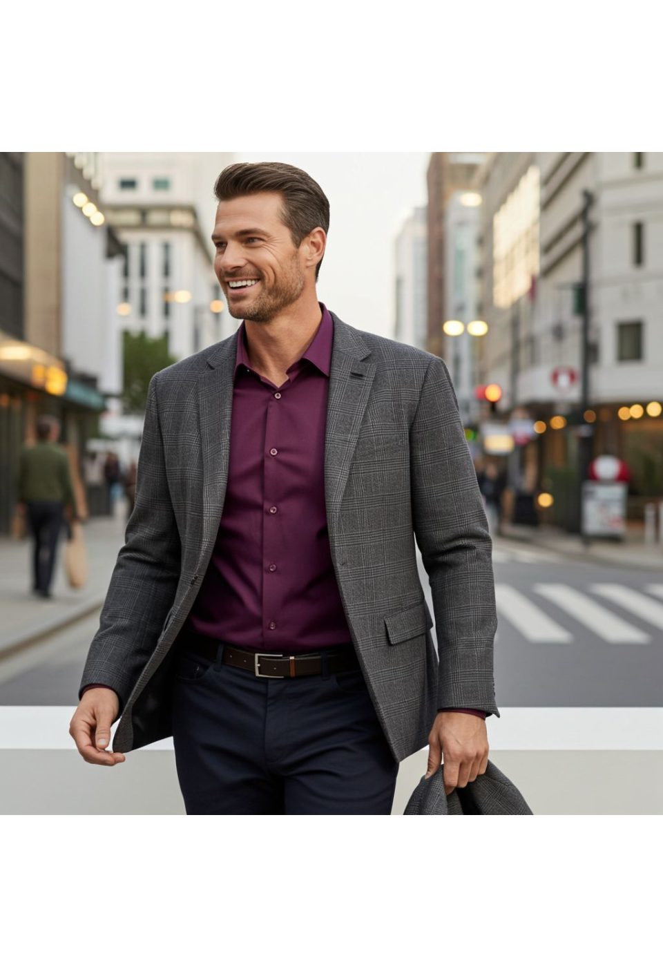 6051 BT CR SATIN 035 Büyük Beden Slim Fit Uzun Kol Düz Renk Saten Erkek Gömlek 4GMK316051035 - Giovanni Fratelli