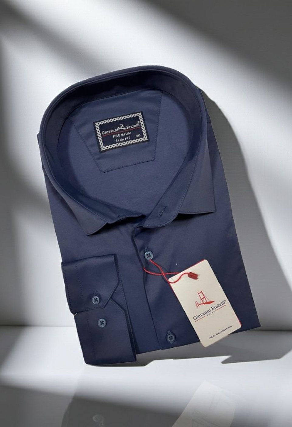 Büyük Beden Slim Fit Uzun Kol Düz Renk Saten Erkek Gömlek 4GMK316051036 Büyük Beden Slim Fit Uzun Kol Düz Renk Saten Erkek Gömlek 4GMK316051036