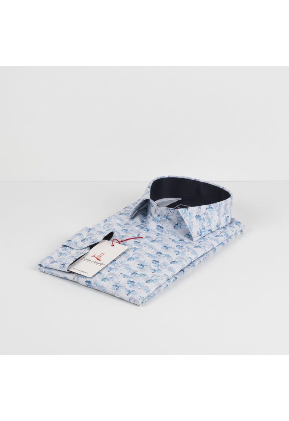 Slim Fit Uzun Kol Desenli Dijital Baskılı Erkek Gömlek 3GMK316059005 - Giovanni Fratelli