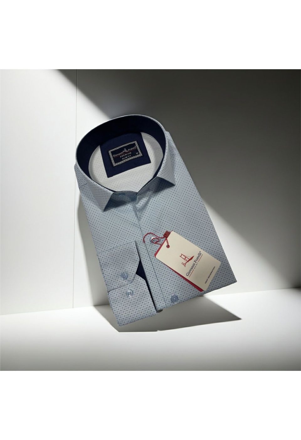 6075 CR DIGITAL 006 Slim Fit Uzun Kol Desenli Dijital Baskılı Erkek Gömlek 3GMK316075006 - Giovanni Fratelli