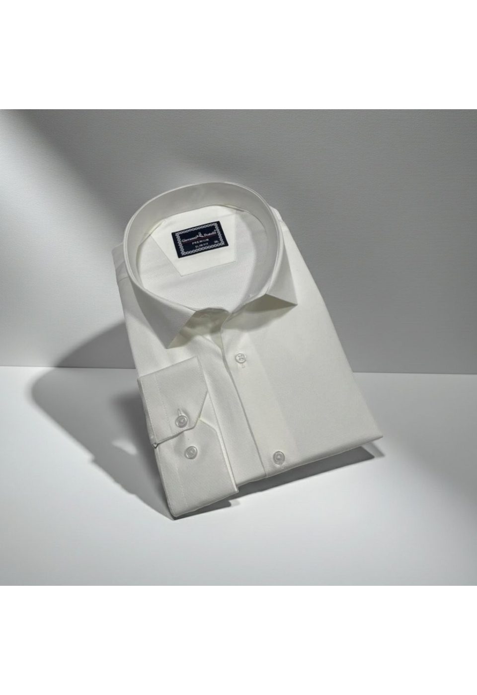Büyük Beden Slim Fit Uzun Kol Desenli Jakar Erkek Gömlek 4GMK316090002 - Giovanni Fratelli