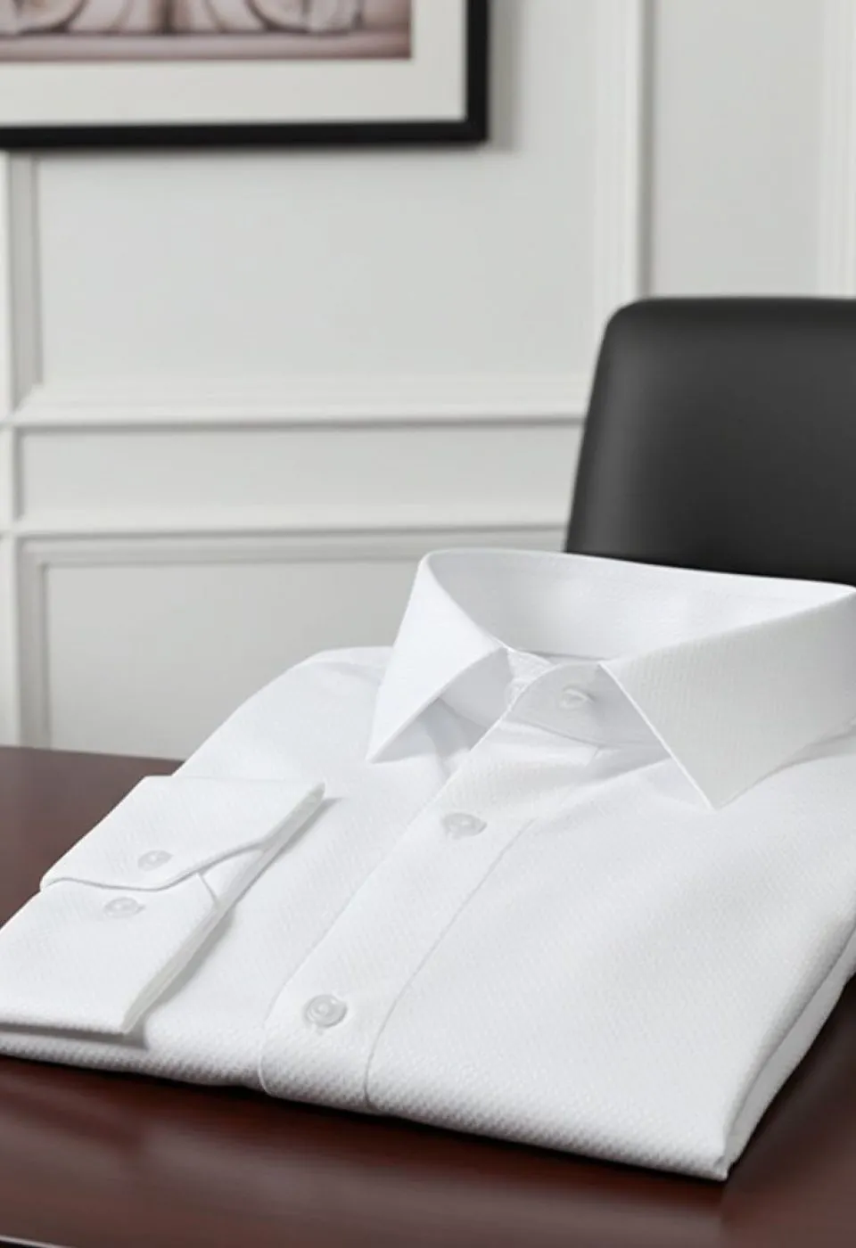 Büyük Beden Slim Fit Uzun Kol Desenli Jakar Erkek Gömlek 4GMK316091001