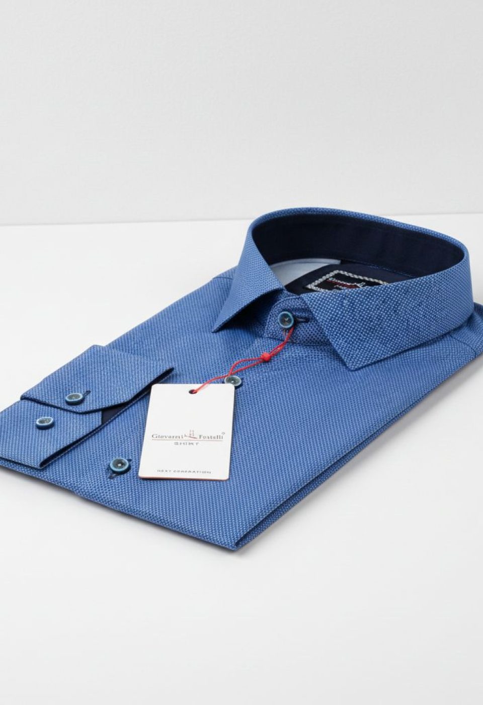 6108 CR DIGITAL 013 Slim Fit Uzun Kol Desenli Dijital Baskılı Erkek Gömlek 3GMK316108013 - Giovanni Fratelli