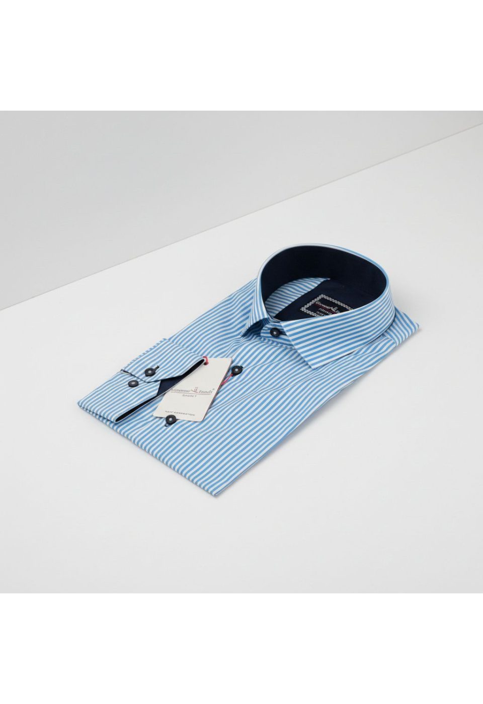 Slim Fit Uzun Kol Desenli Dijital Baskılı Erkek Gömlek 3GMK316112025 - Giovanni Fratelli