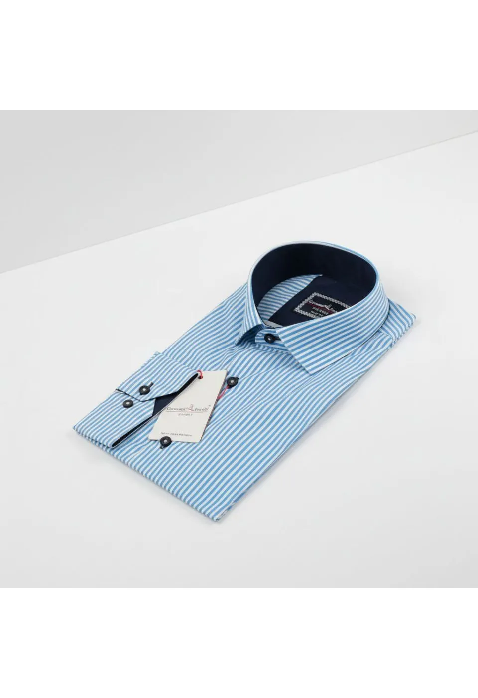 Slim Fit Uzun Kol Desenli Dijital Baskılı Erkek Gömlek 3GMK316112025 - Giovanni Fratelli