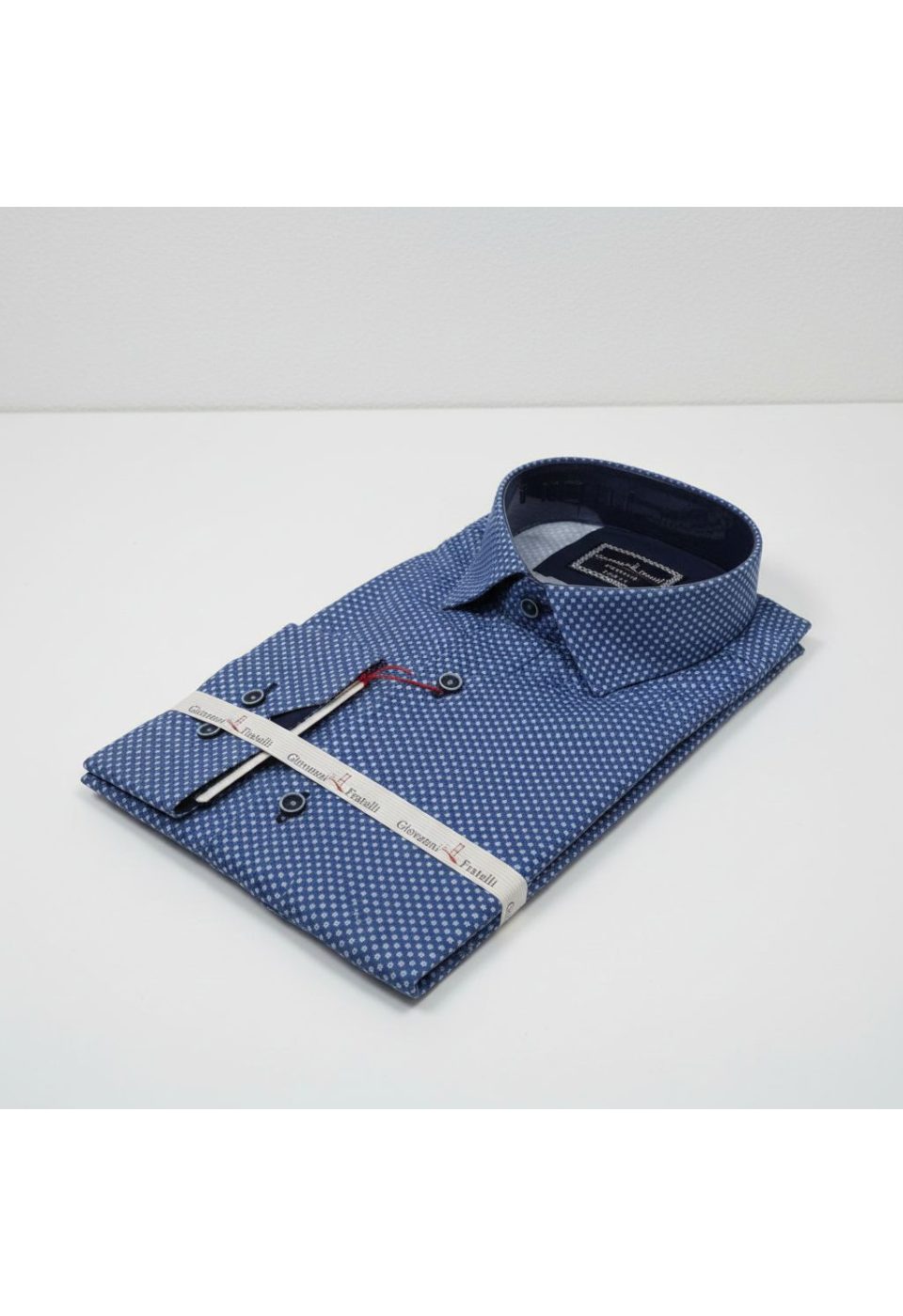 Slim Fit Uzun Kol Desenli Dijital Baskılı Erkek Gömlek 3GMK316113005 - Giovanni Fratelli