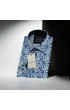 Slim Fit Uzun Kol Desenli Dijital Baskılı Erkek Gömlek 3GMK316114008