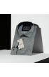 Slim Fit Uzun Kol Desenli Dijital Baskılı Erkek Gömlek 3GMK316114009
