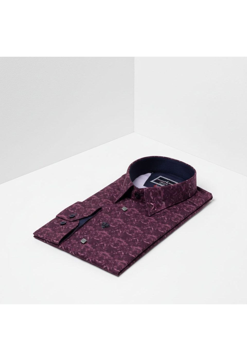 8 Drop Slim Fit Uzun Kol Dijital Baskılı Desenli Erkek Gömlek 3GMK337002005 - Giovanni Fratelli