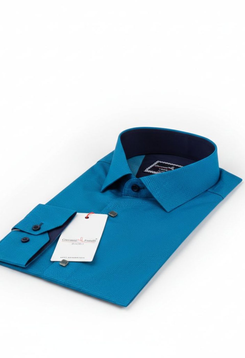 7005 CR 8 DROP 004 8 Drop Slim Fit Uzun Kol Desenli Erkek Gömlek 3GMK347005004 - Giovanni Fratelli