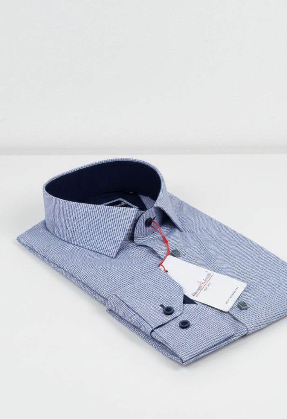 8 Drop Slim Fit Uzun Kol Desenli Erkek Gömlek 3GMK347005005