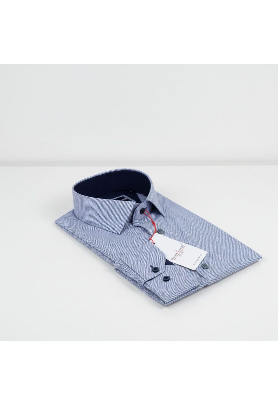 7005 CR 8 DROP 005 8 Drop Slim Fit Uzun Kol Desenli Erkek Gömlek 3GMK347005005 - Giovanni Fratelli