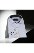 Slim Fit Uzun Kol Düz Renk Saten Erkek Gömlek 3GMK317037001 Slim Fit Uzun Kol Düz Renk Saten Erkek Gömlek 3GMK317037001