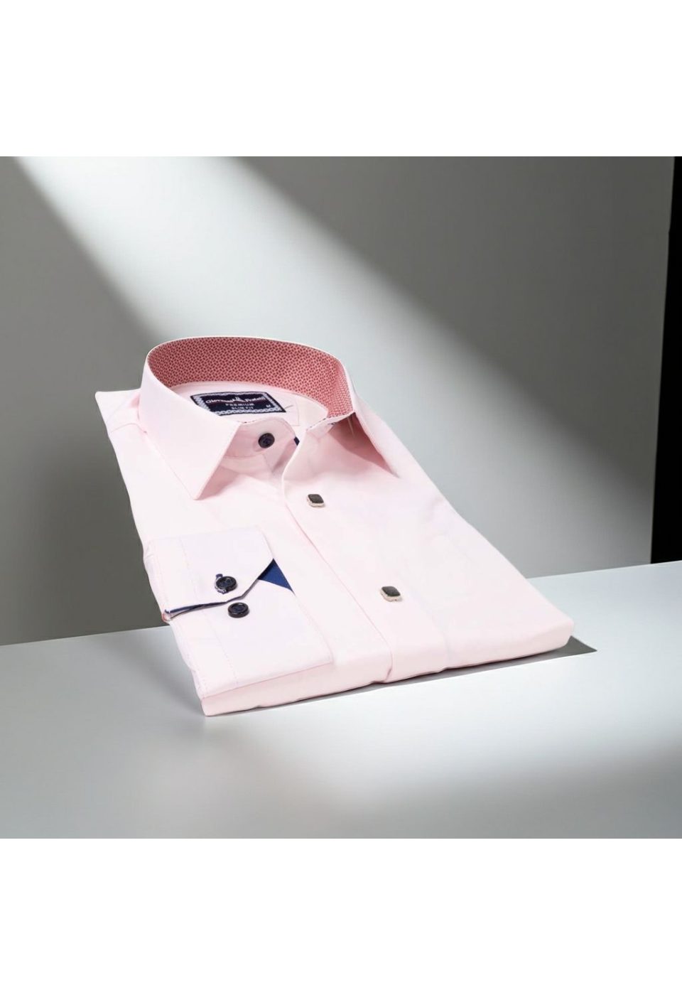 7037 CR SATIN 005 Slim Fit Uzun Kol Düz Renk Saten Erkek Gömlek 3GMK317037005 - Giovanni Fratelli