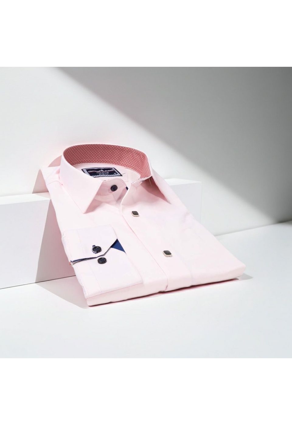 7037 CR SATIN 005 Slim Fit Uzun Kol Düz Renk Saten Erkek Gömlek 3GMK317037005 - Giovanni Fratelli