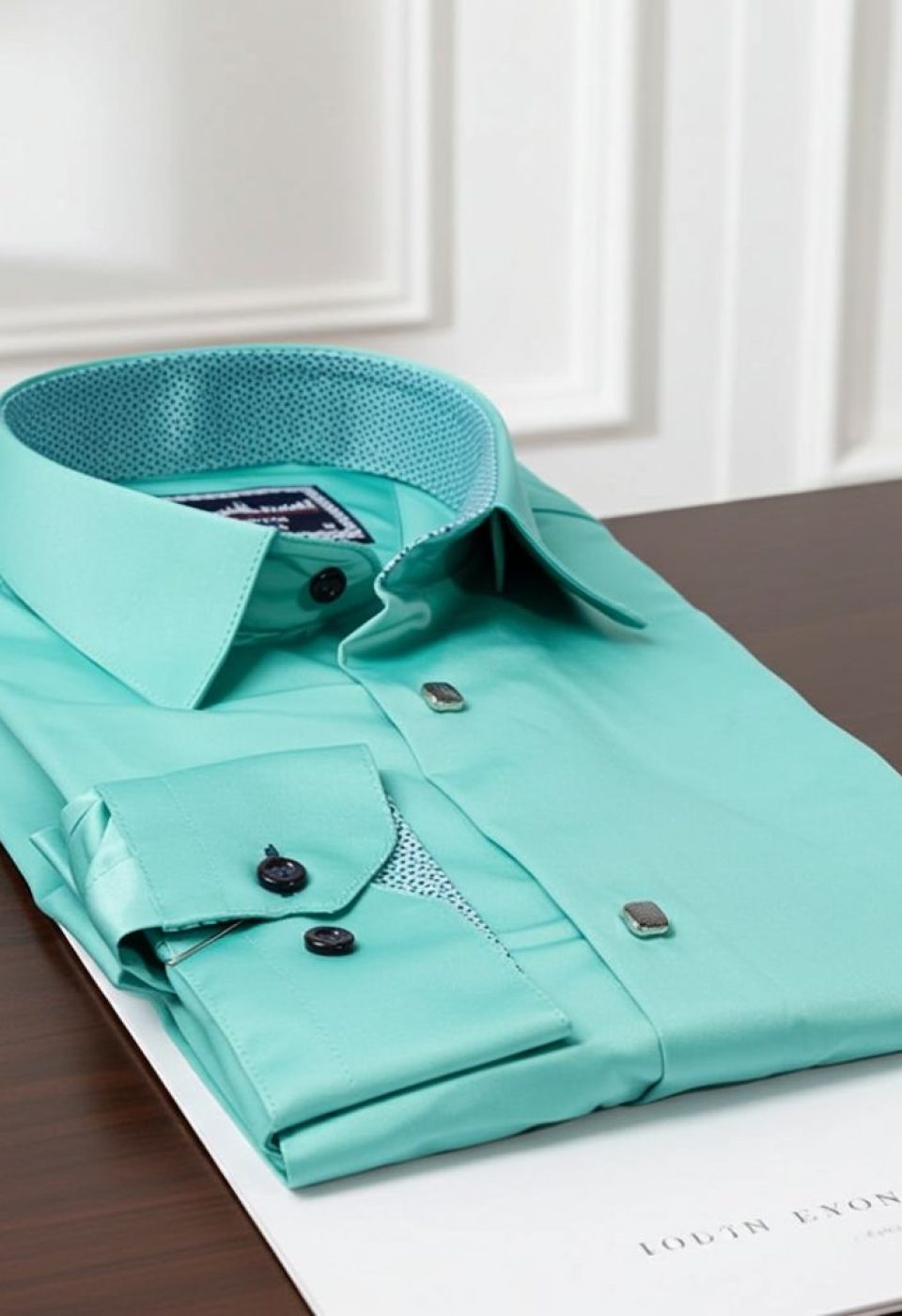 7037 CR SATIN 006 Slim Fit Uzun Kol Düz Renk Saten Erkek Gömlek 3GMK317037006 - Giovanni Fratelli
