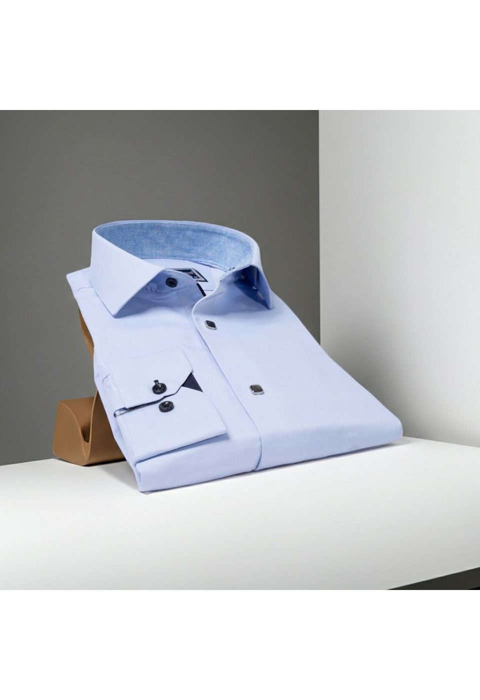 7037 CR SATIN 007 Slim Fit Uzun Kol Düz Renk Saten Erkek Gömlek 3GMK317037007 - Giovanni Fratelli