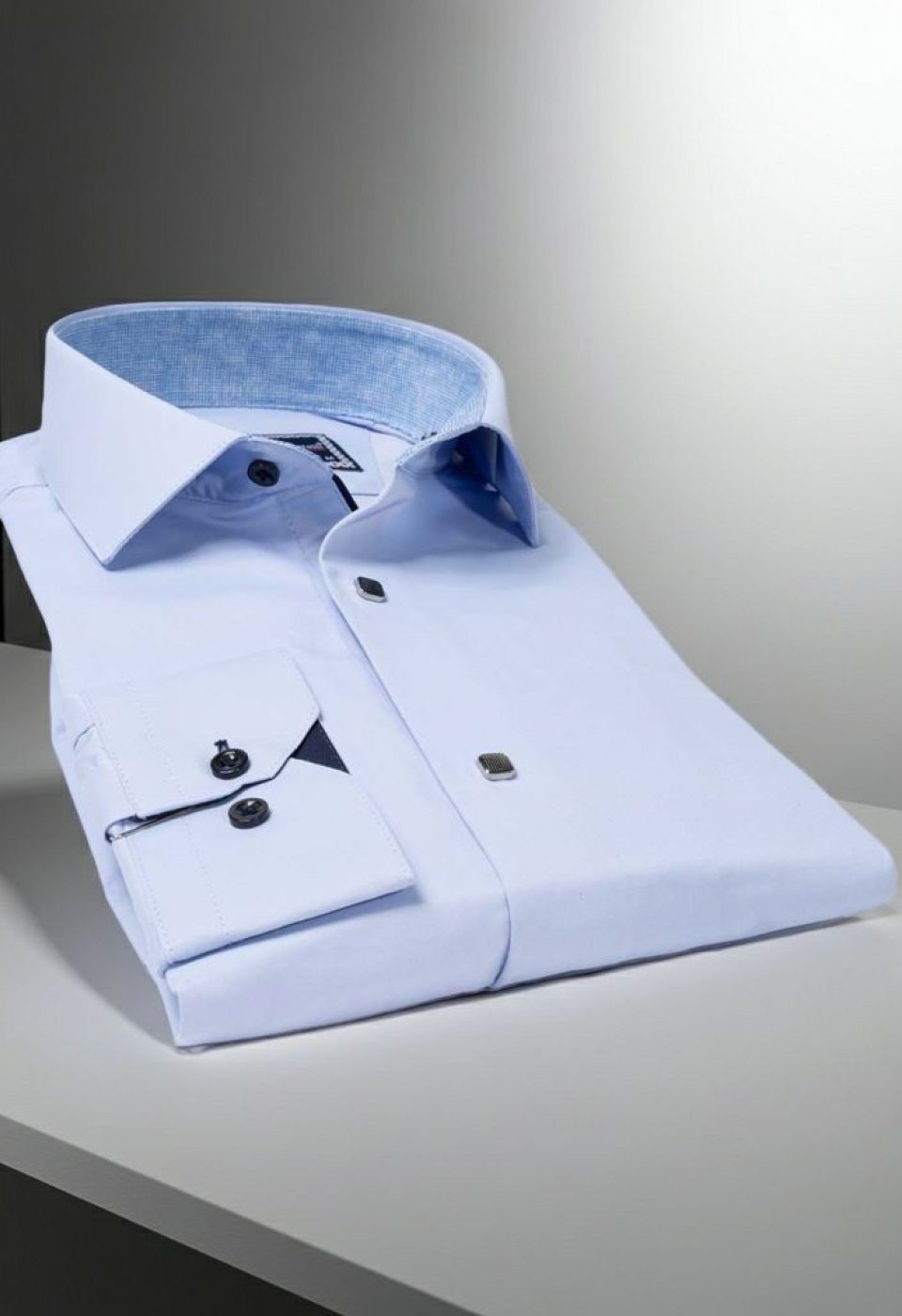 7037 CR SATIN 007 Slim Fit Uzun Kol Düz Renk Saten Erkek Gömlek 3GMK317037007 - Giovanni Fratelli