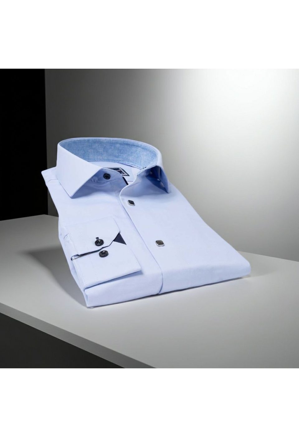 7037 CR SATIN 007 Slim Fit Uzun Kol Düz Renk Saten Erkek Gömlek 3GMK317037007 - Giovanni Fratelli