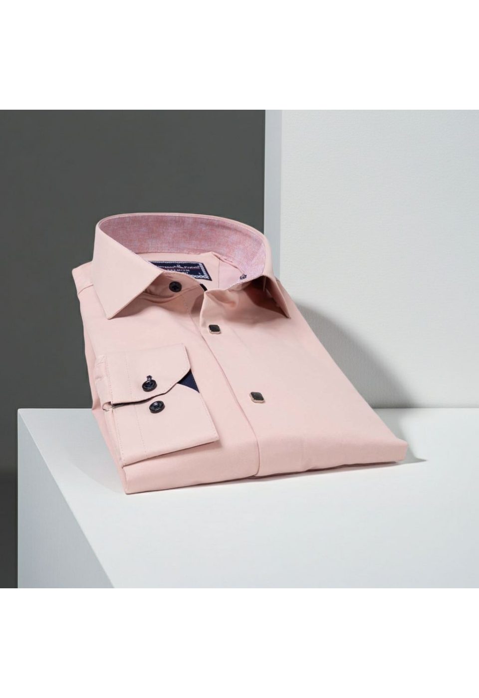 Slim Fit Uzun Kol Düz Renk Saten Erkek Gömlek 3GMK317037008 - Giovanni Fratelli