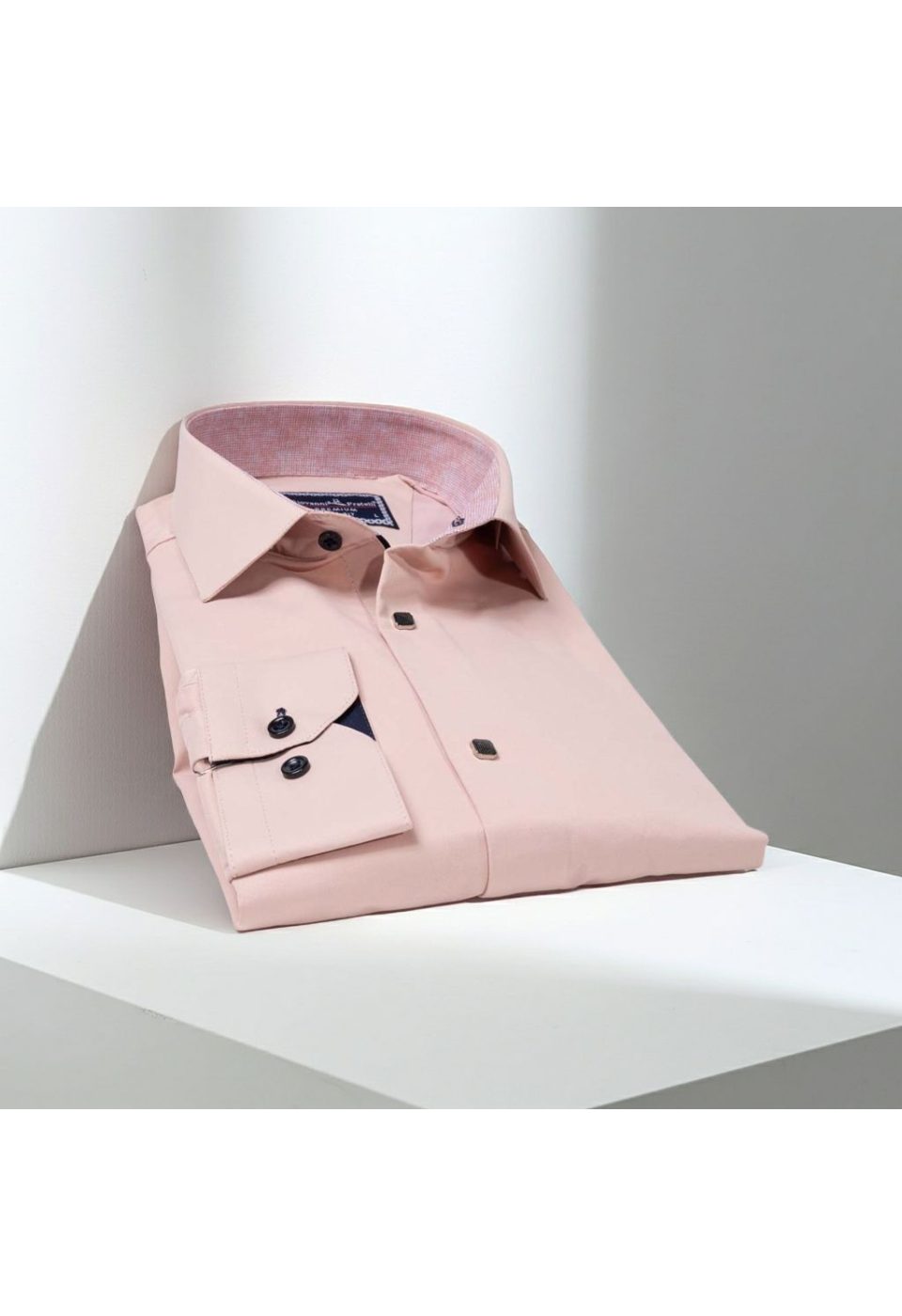 Slim Fit Uzun Kol Düz Renk Saten Erkek Gömlek 3GMK317037008 - Giovanni Fratelli
