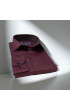 Slim Fit Uzun Kol Düz Renk Saten Erkek Gömlek 3GMK317037016 Slim Fit Uzun Kol Düz Renk Saten Erkek Gömlek 3GMK317037016