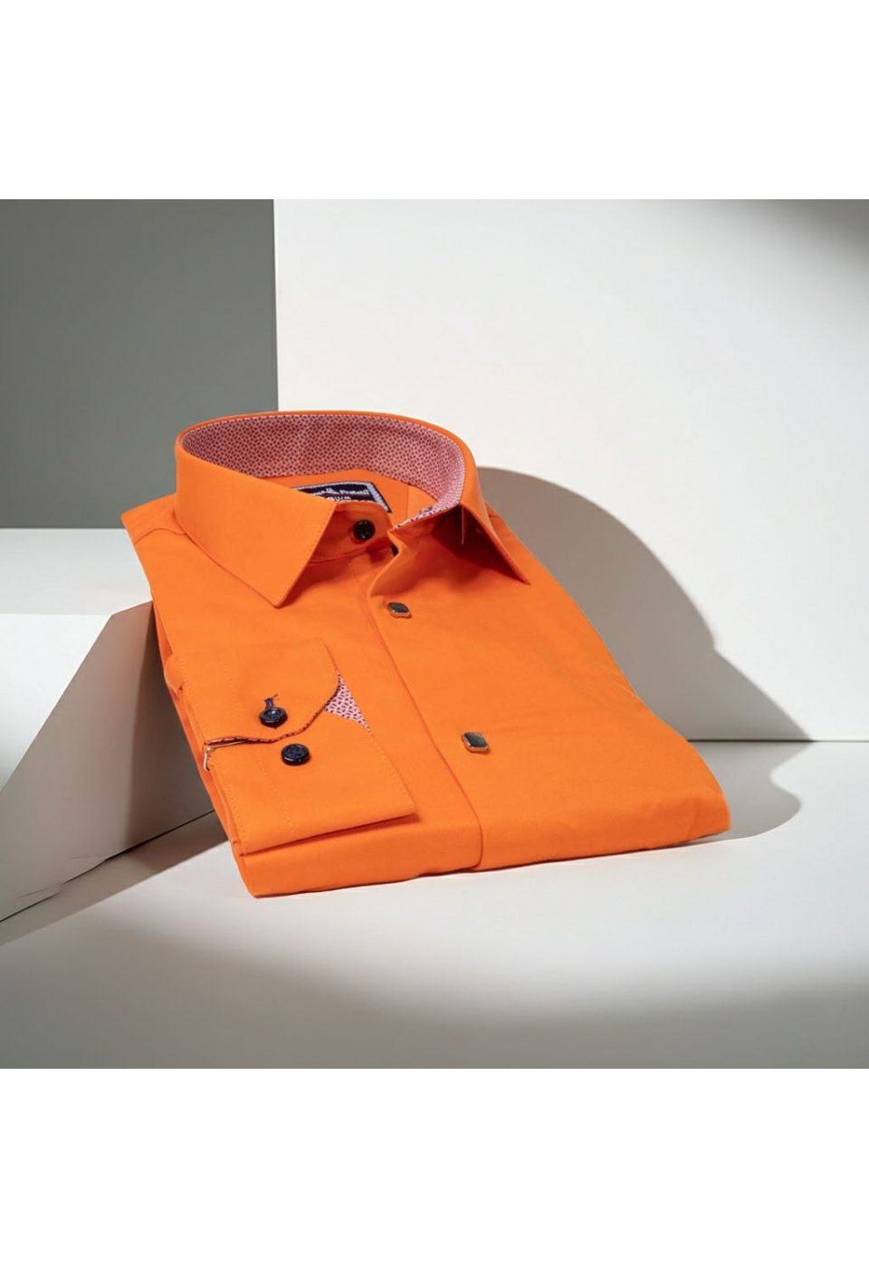 7037 CR SATIN 018 Slim Fit Uzun Kol Düz Renk Saten Erkek Gömlek 3GMK317037018 - Giovanni Fratelli