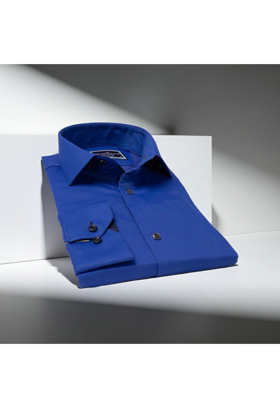 Slim Fit Uzun Kol Düz Renk Saten Erkek Gömlek 3GMK317037019 - Giovanni Fratelli