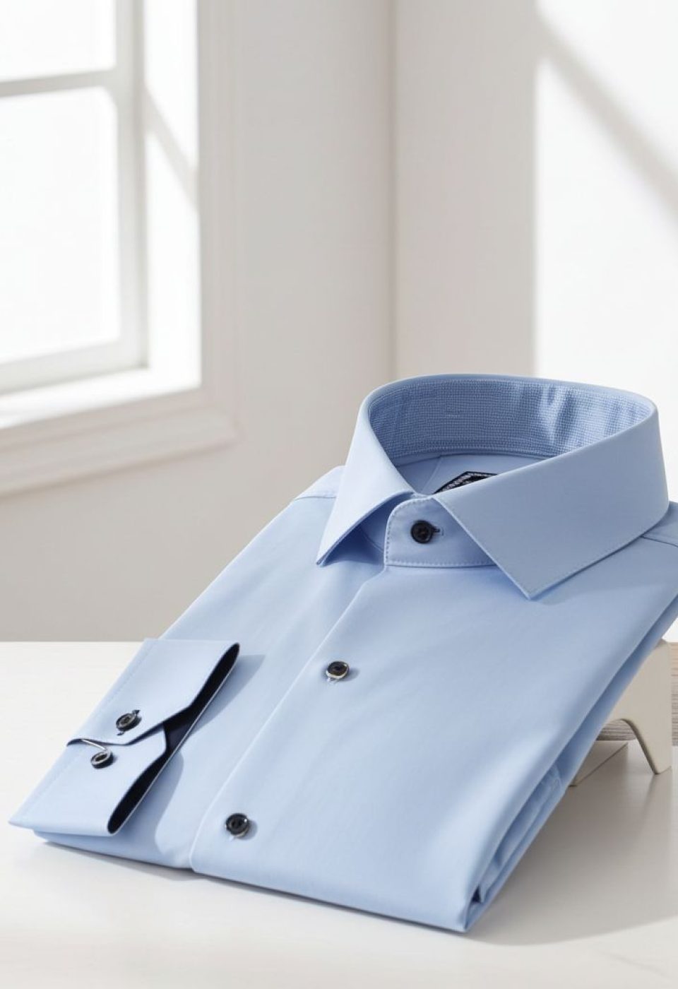 Slim Fit Uzun Kol Düz Renk Saten Erkek Gömlek 3GMK317037A08