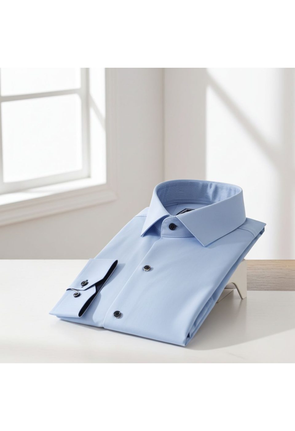 Slim Fit Uzun Kol Düz Renk Saten Erkek Gömlek 3GMK317037A08 - Giovanni Fratelli