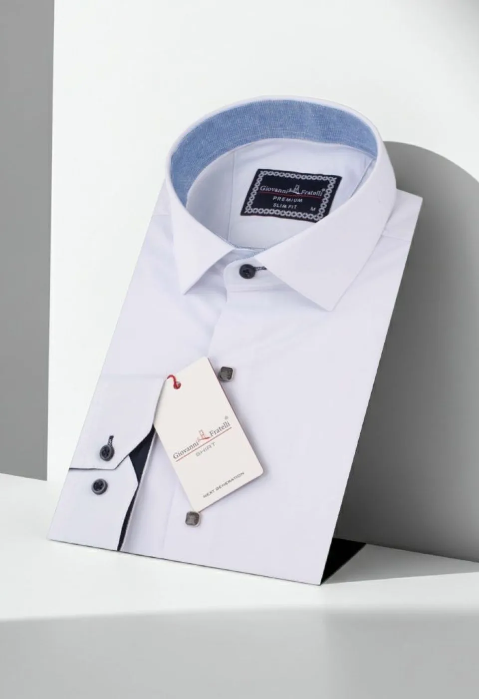 Slim Fit Uzun Kol Düz Renk Saten Erkek Gömlek 3GMK317037A13