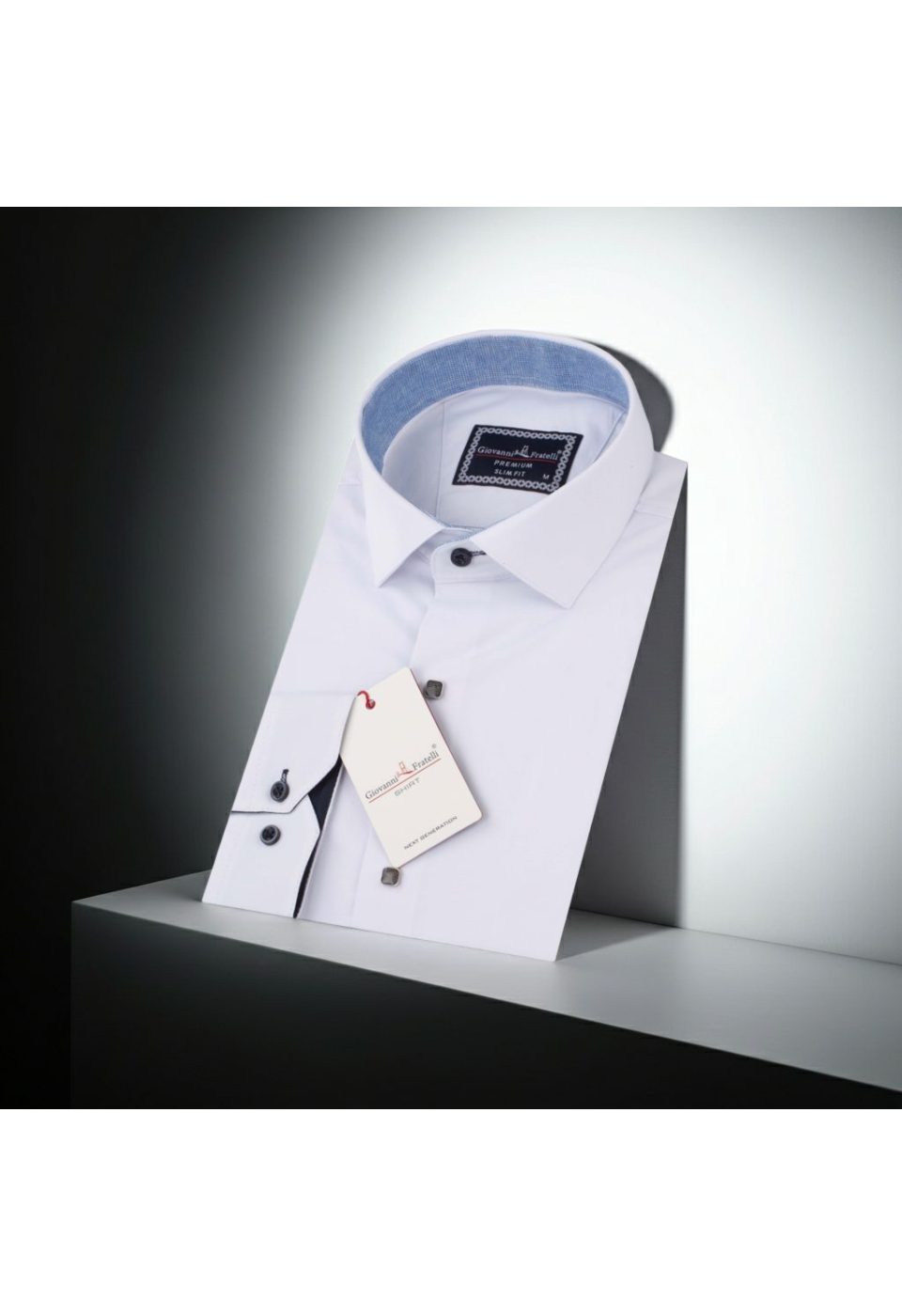 7037 CR SATIN A13 Slim Fit Uzun Kol Düz Renk Saten Erkek Gömlek 3GMK317037A13 - Giovanni Fratelli